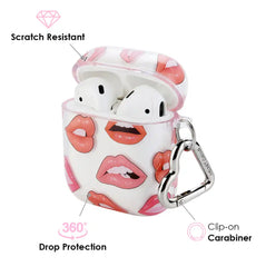 Nude Lips Airpods Case