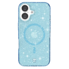 Blue Stardust Glitter iPhone Case