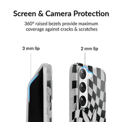 Playboy Checkmate Clear Samsung Case