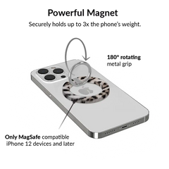 Arctic Leopard MagSafe Grip Ring