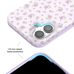 Dainty Lilac Floral iPhone Case