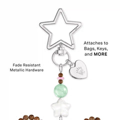 Espresso Bow Bag Charm