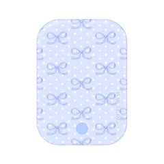 Lovely Blue Bows Portable MagSafe Charger Power Pack