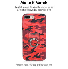 Red Camo Phone Ring