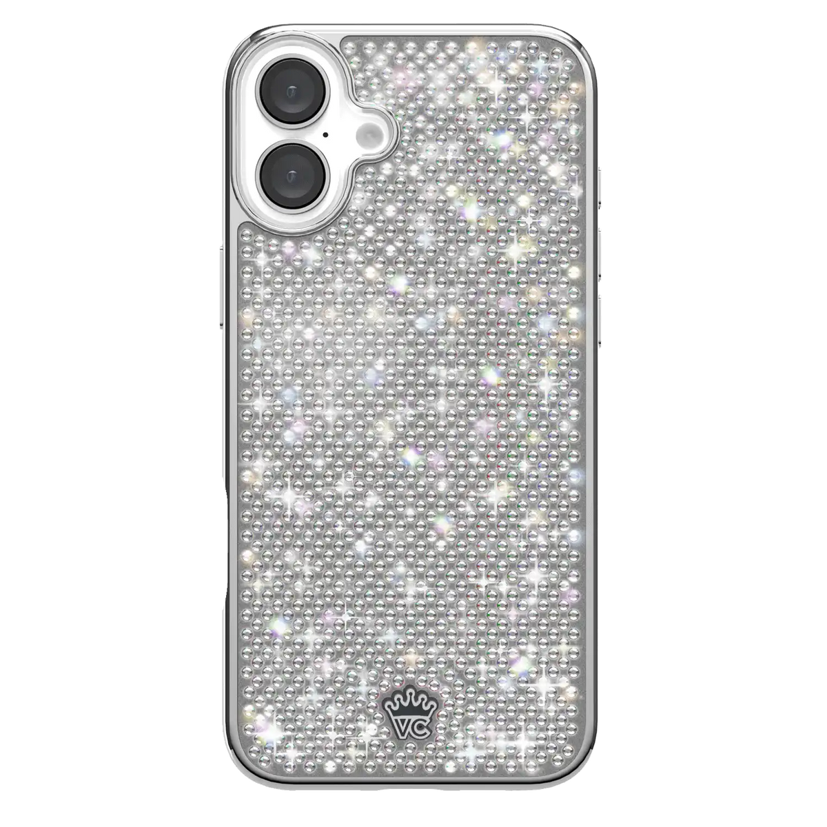 Chrome Caviar Crystals iPhone Case